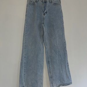 Straight leg jeans